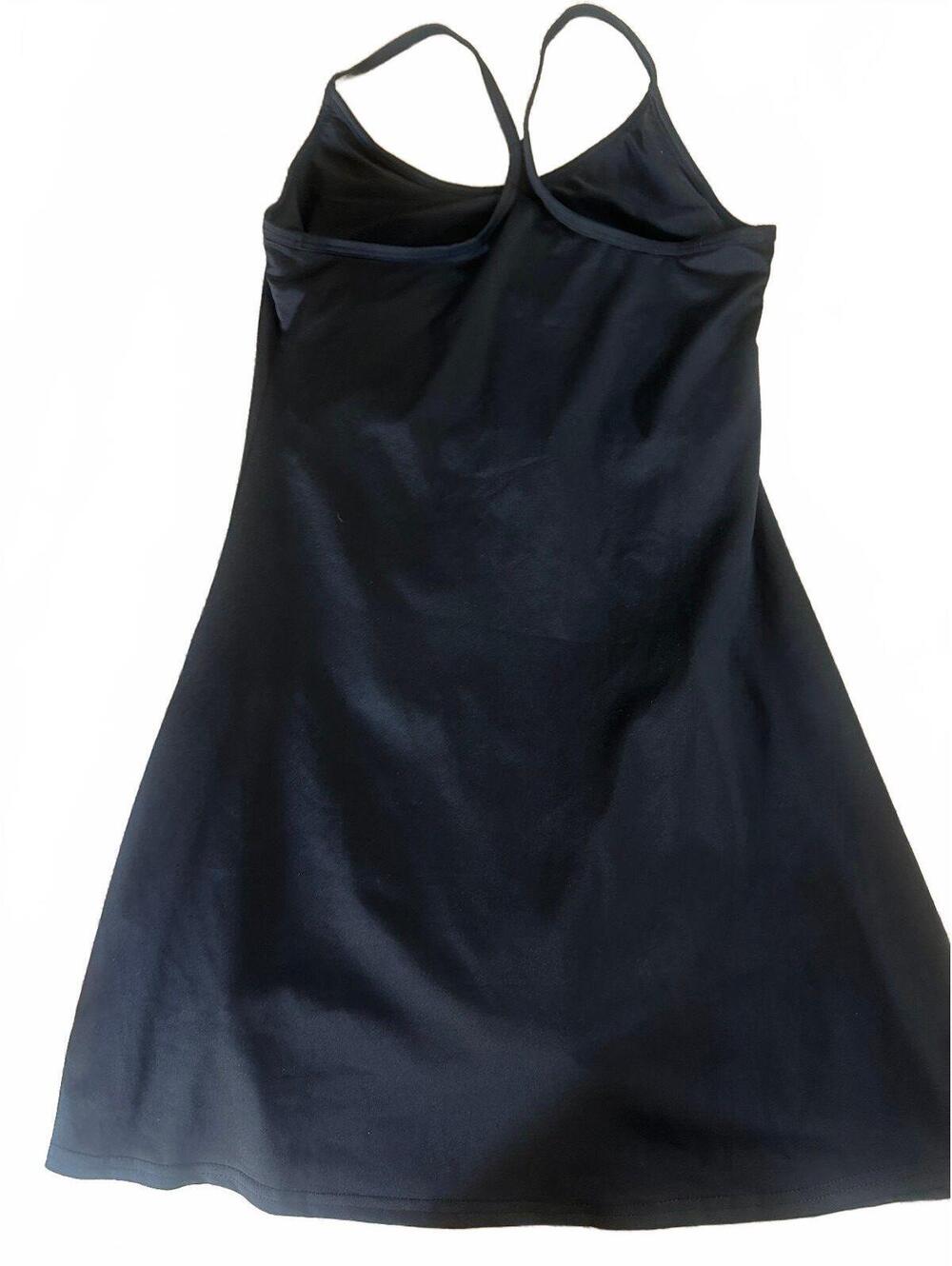 Black Athletic Tank Dress